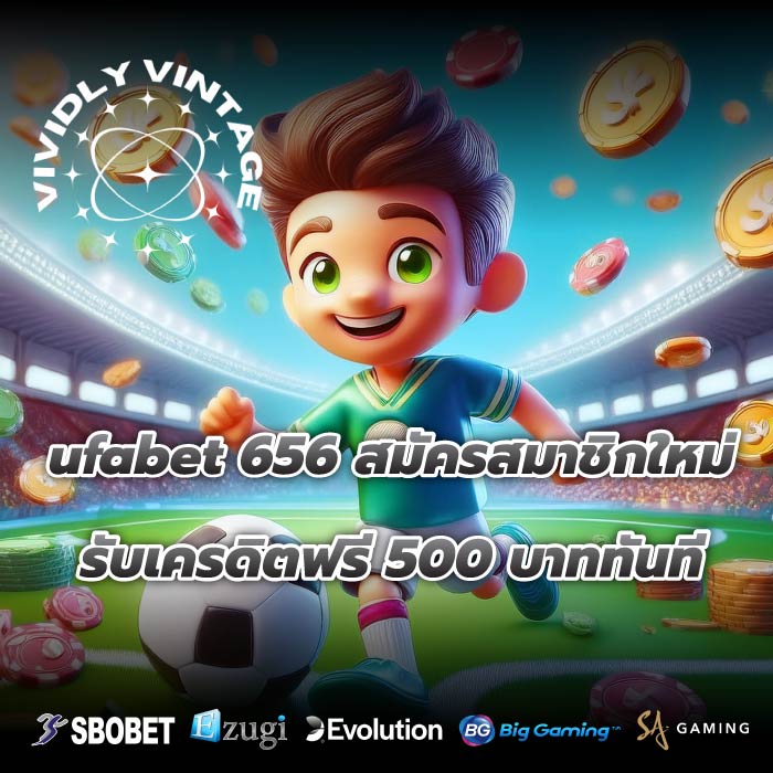 ufabet 656 สมัครสมาชิกใหม่รับเครดิตฟรี 500 บาททันที